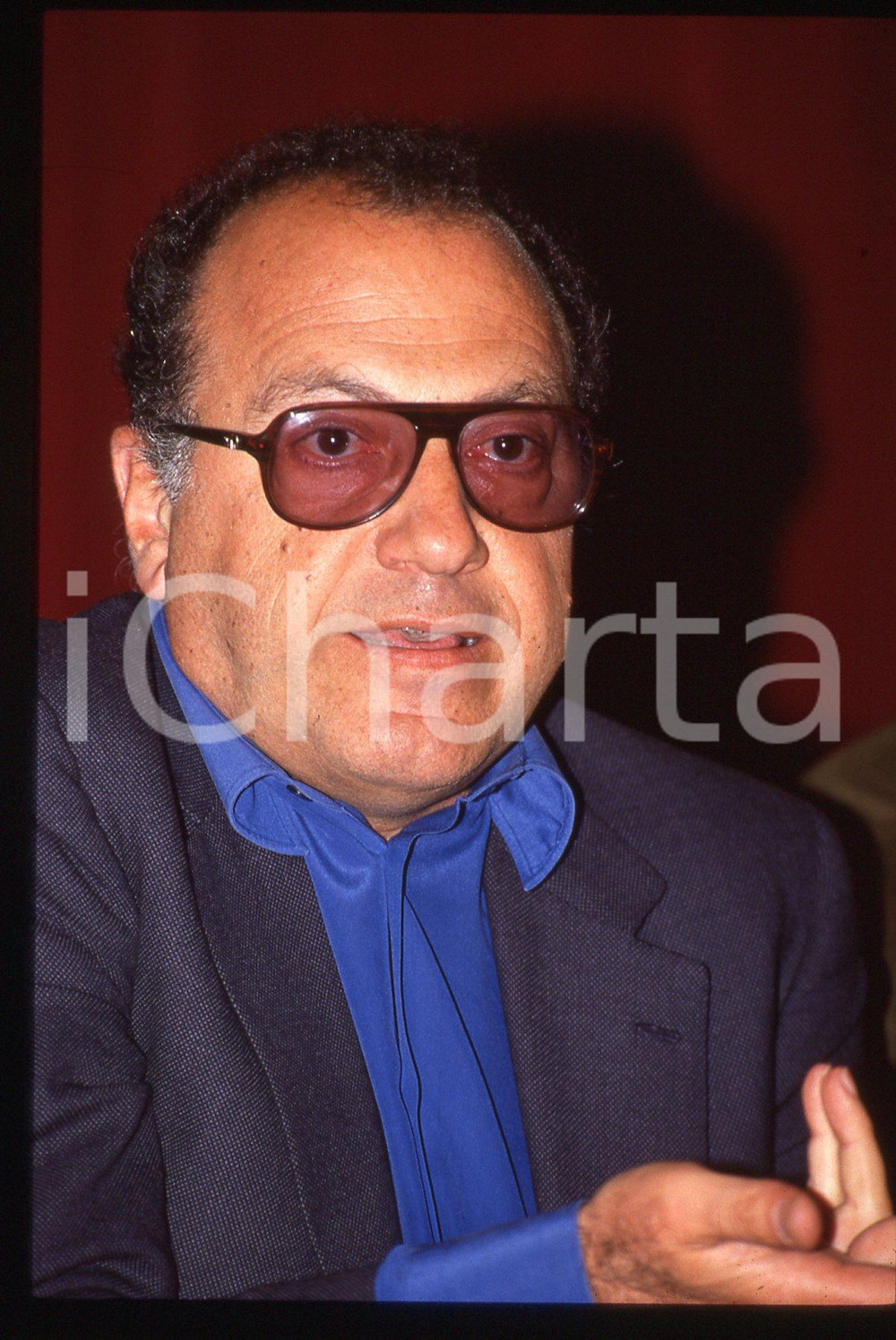 35mm vintage slide*1992 TEATRO Enrico VAIME presenta spettacolo CHI FA PER TRE 6