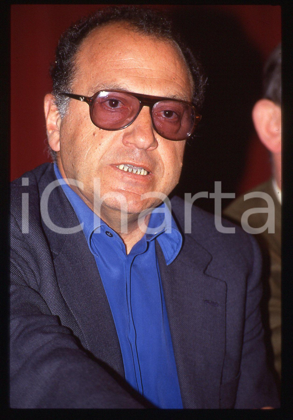 35mm vintage slide*1992 TEATRO Enrico VAIME presenta spettacolo CHI FA PER TRE 8