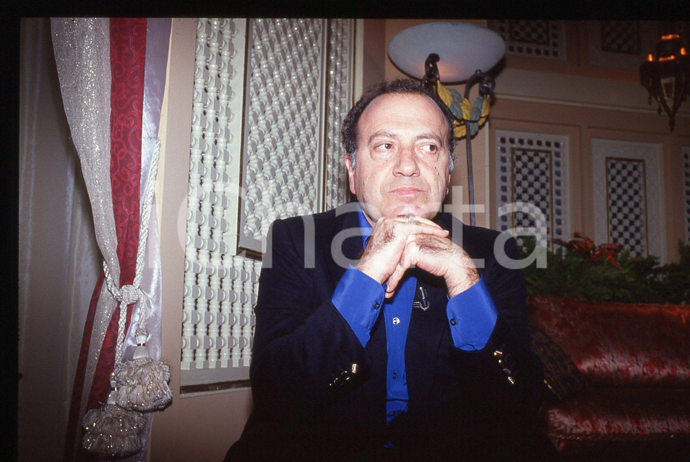 35mm vintage slide* 1990ca ITALIA TEATRO Enrico VAIME Ritratto del regista