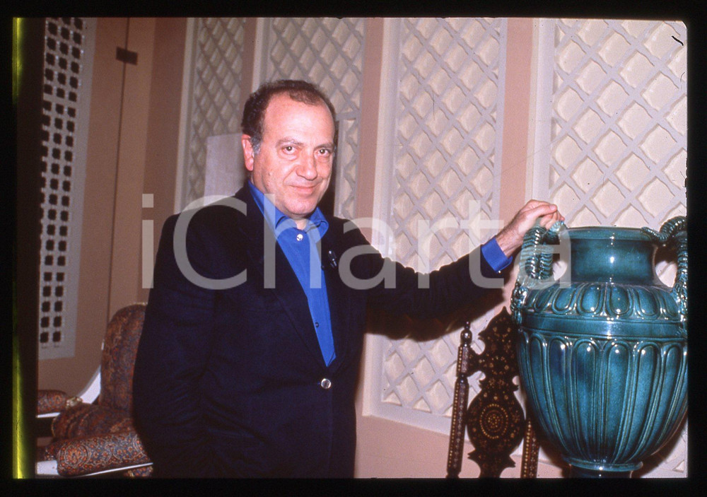 35mm vintage slide* 1990ca ITALIA TEATRO Enrico VAIME Ritratto del regista (5)