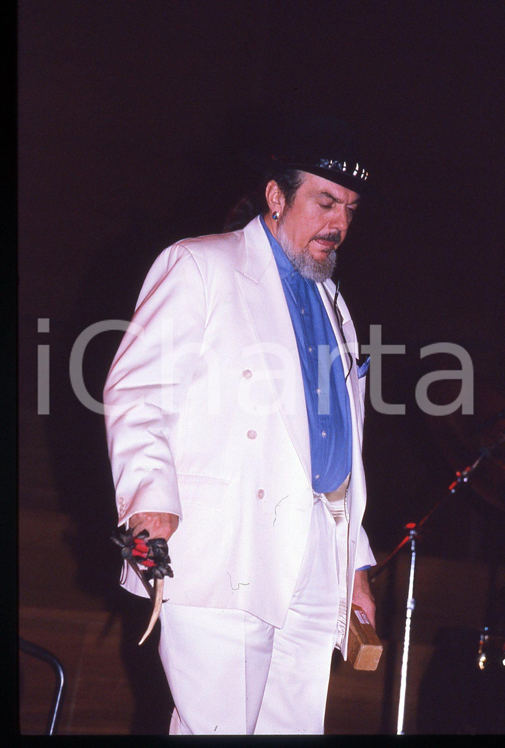 35mm vintage slide* 2000 MILANO DR. JOHN Rebennack all'AUDITORIUM VERDI (5)