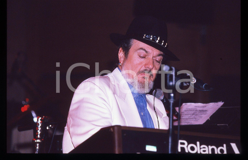 35mm vintage slide* 2000 MILANO DR. JOHN Rebennack all'AUDITORIUM VERDI (13)