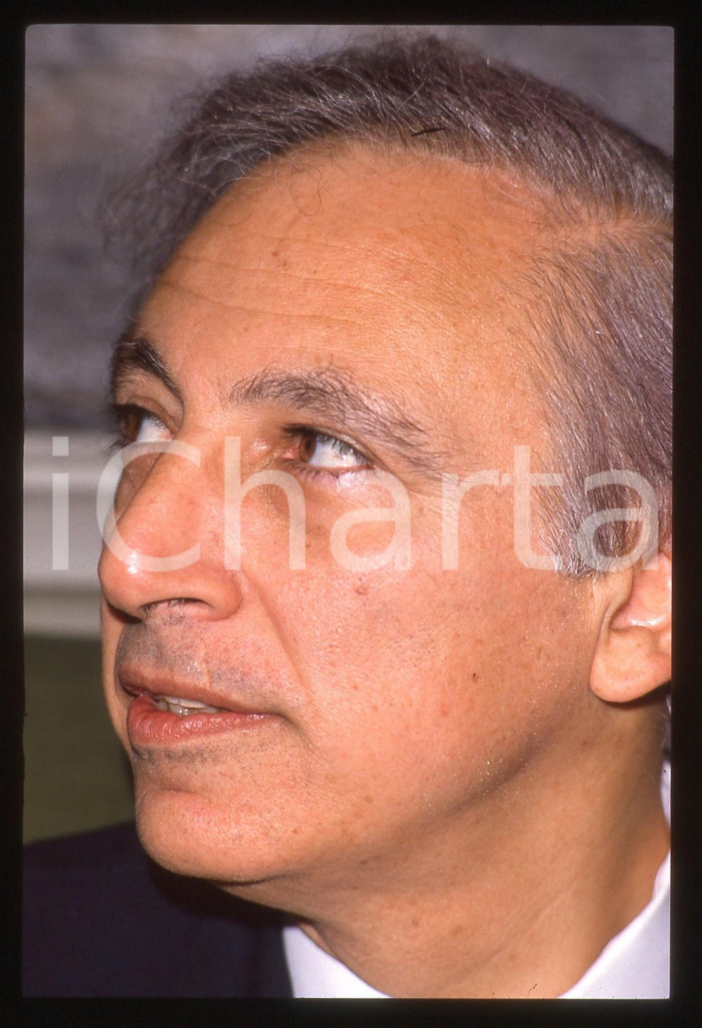 35mm vintage slide* 1990ca MILANO Robert GALLO Scopritore virus HIV Ritratto 18