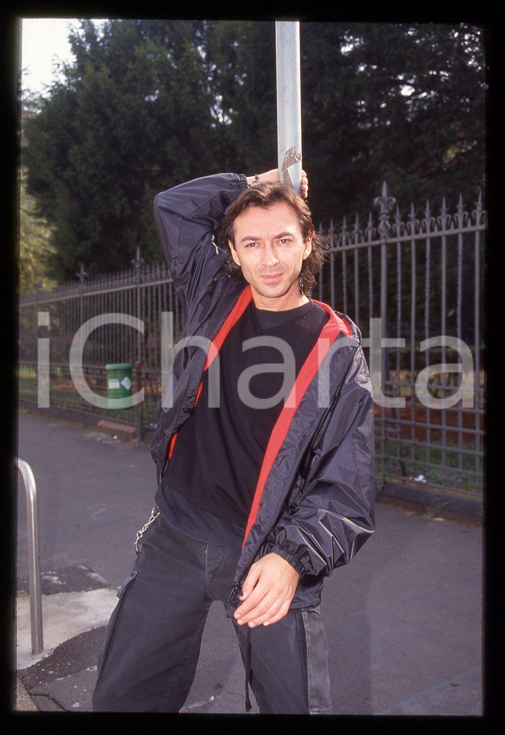 35mm vintage slide* 1990ca MILANO Dj ALBERTINO Alberto DI MOLFETTA Ritratto (22)