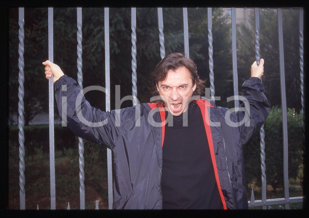 35mm vintage slide* 1990ca MILANO Dj ALBERTINO Alberto DI MOLFETTA Ritratto (26)