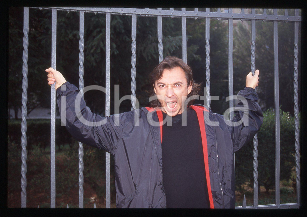 35mm vintage slide* 1990ca MILANO Dj ALBERTINO Alberto DI MOLFETTA Ritratto (27)