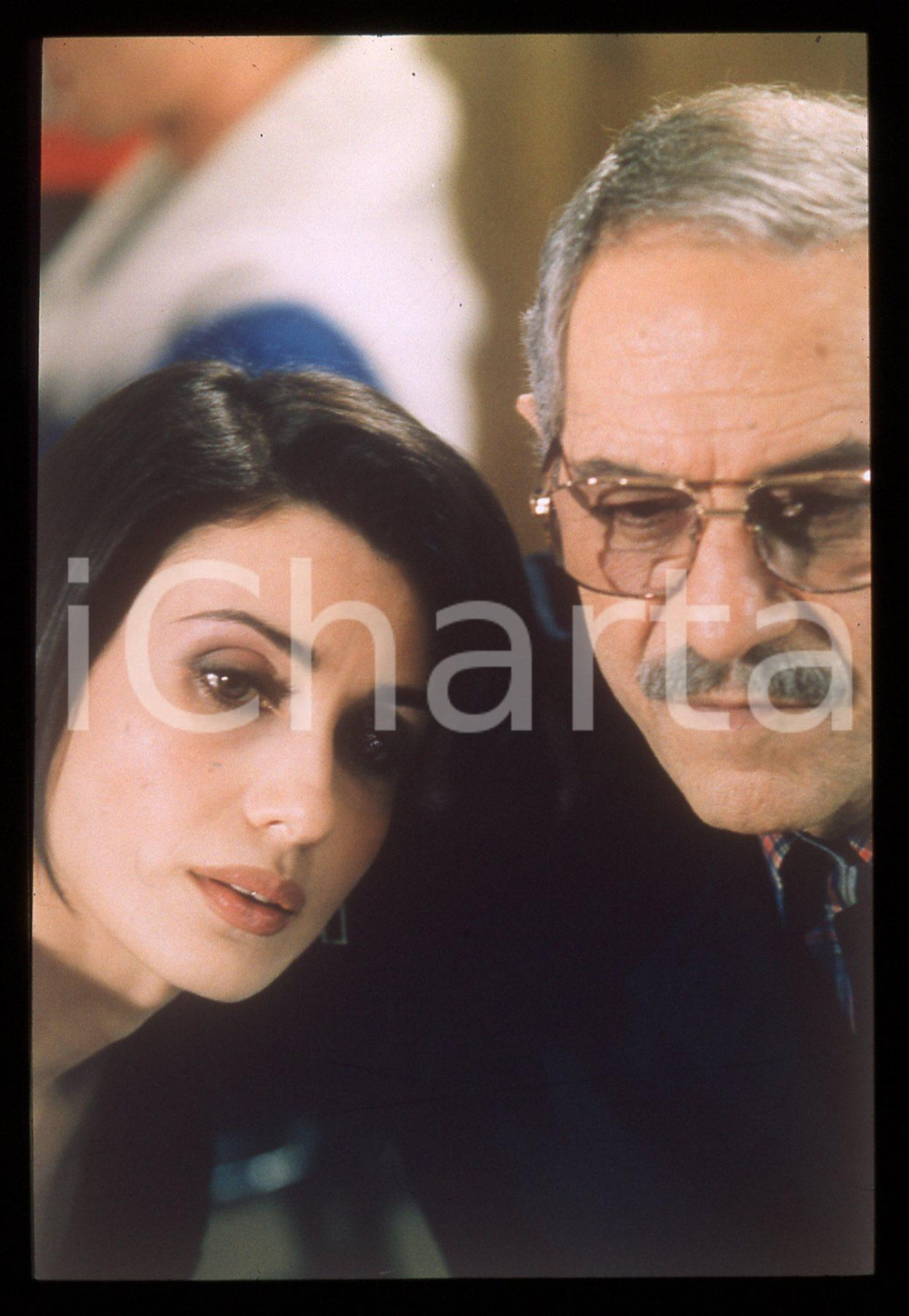 35mm vintage slide* 1997 LINDA E IL BRIGADIERE Nino MANFREDI e Claudia KOLL (6)