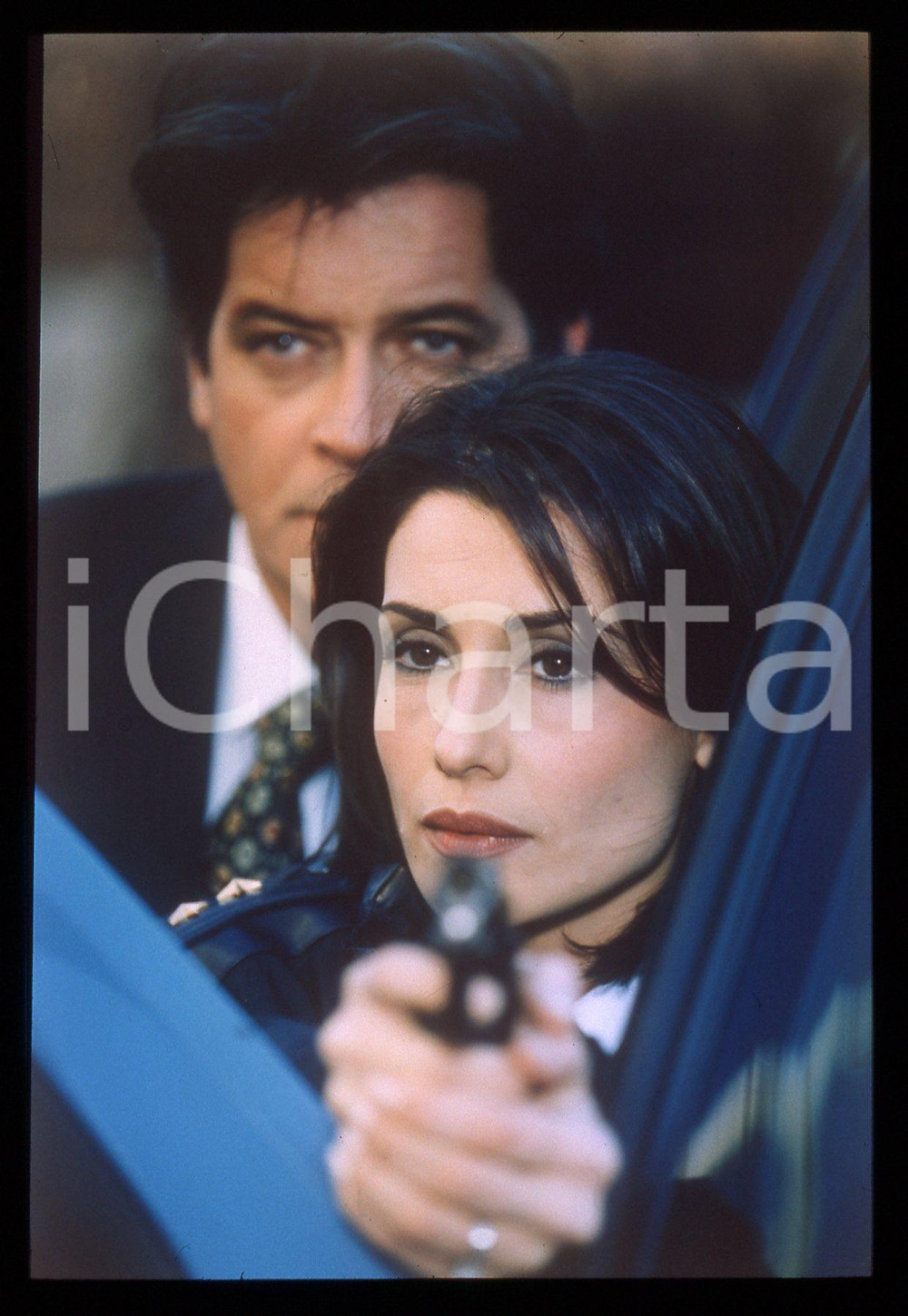 35mm vintage slide* 1997 LINDA E IL BRIGADIERE Claudia KOLL e Michael REALE (4)