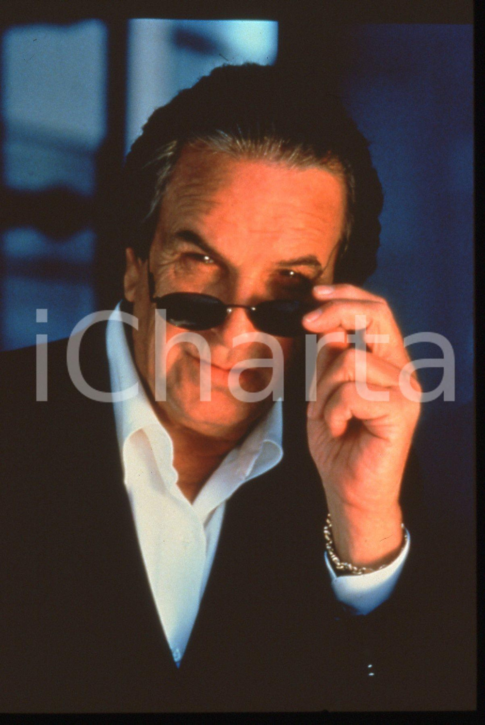 35mm vintage slide* 1997 DELLAVENTURA Danny AIELLO nella serie tv Ritratto