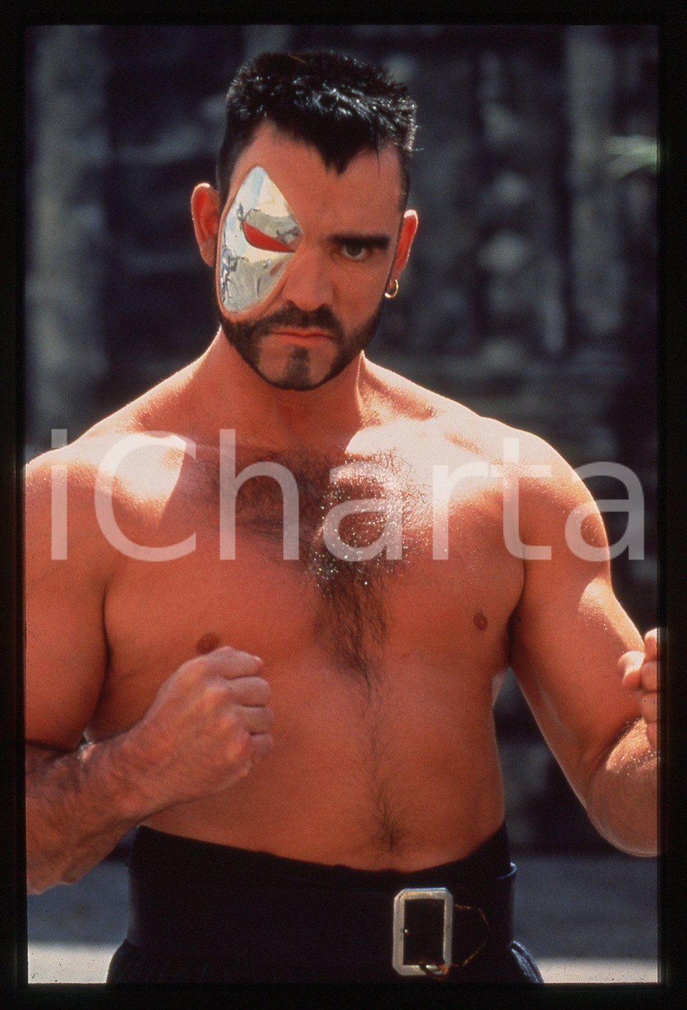 35mm vintage slide* 1995 MORTAL KOMBAT Trevor GODDARD in una scena del film