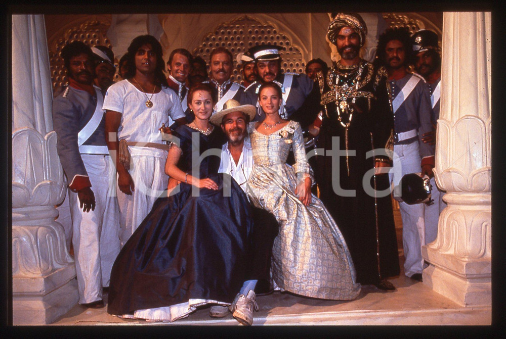 35mm vintage slide* 1991 I MISTERI DELLA GIUNGLA NERA Kevin CONNOR con il cast