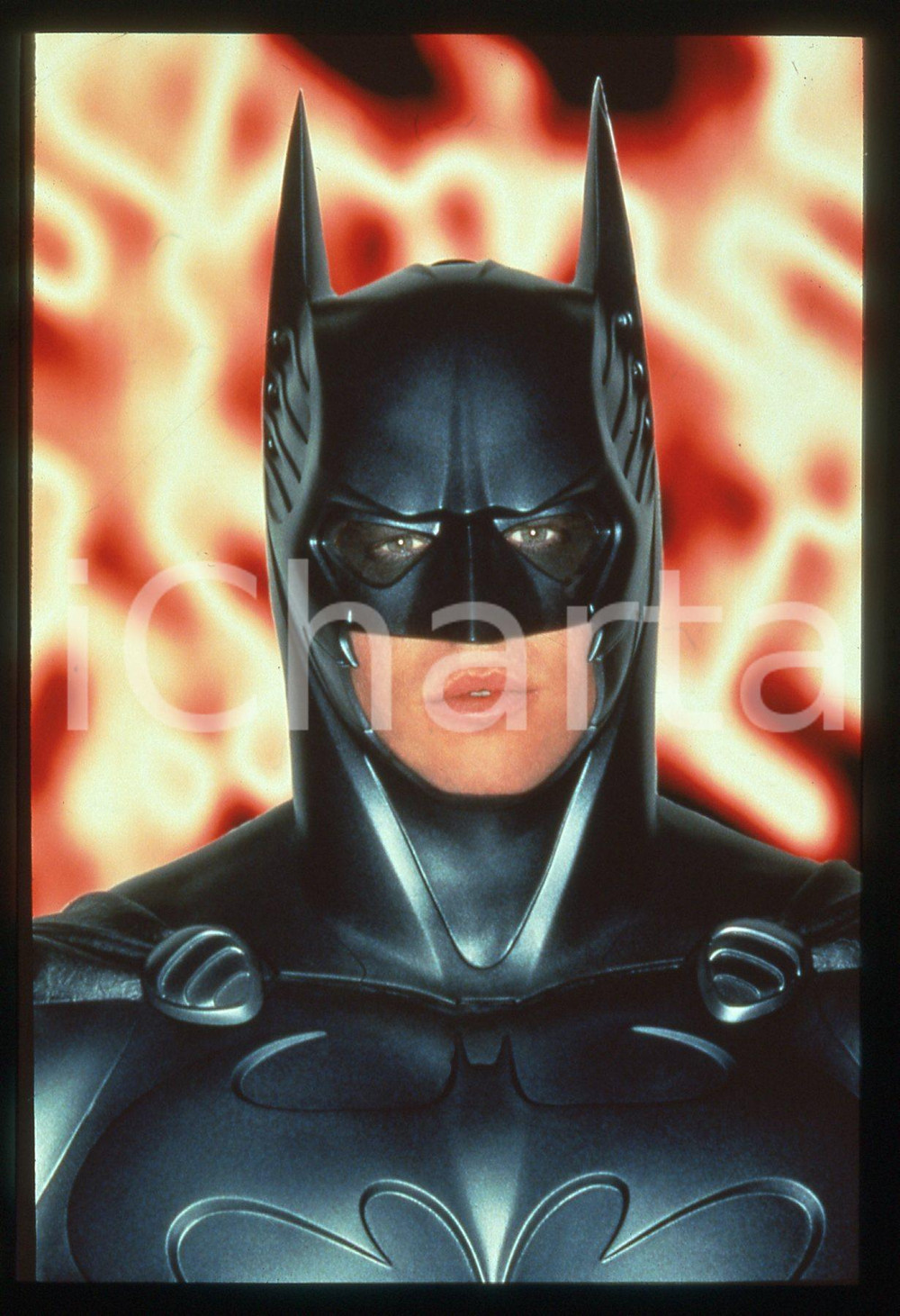 35mm vintage slide* 1995 BATMAN FOREVER Val KILMER in una scena del film