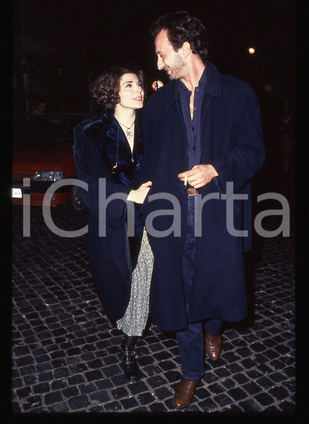 35mm vintage slide* 1992 ROMA COSTUME Mariangela D'ABBRACCIO Francesco TAVASSI 