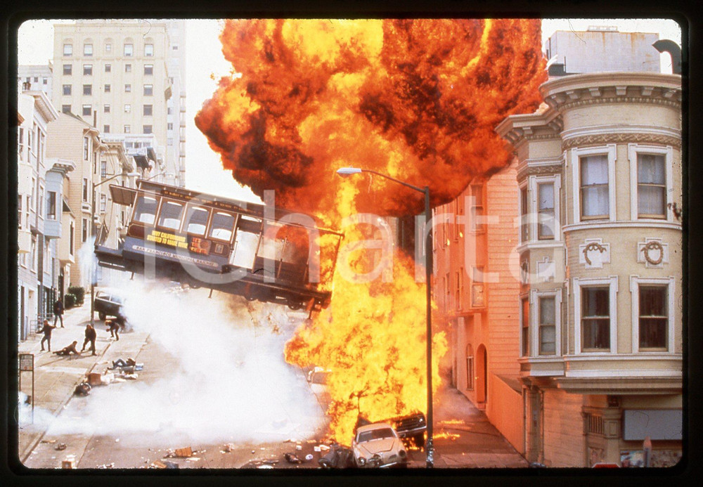35mm vintage slide* 1996 THE ROCK Regia Michael BAY - Una scena del film