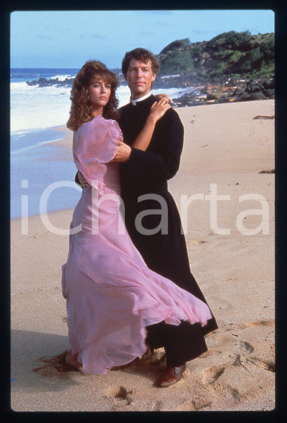 35mm vintage slide* 1983 THE THORN BIRDS Richard CHAMBERLAIN e Rachel WARD (3)