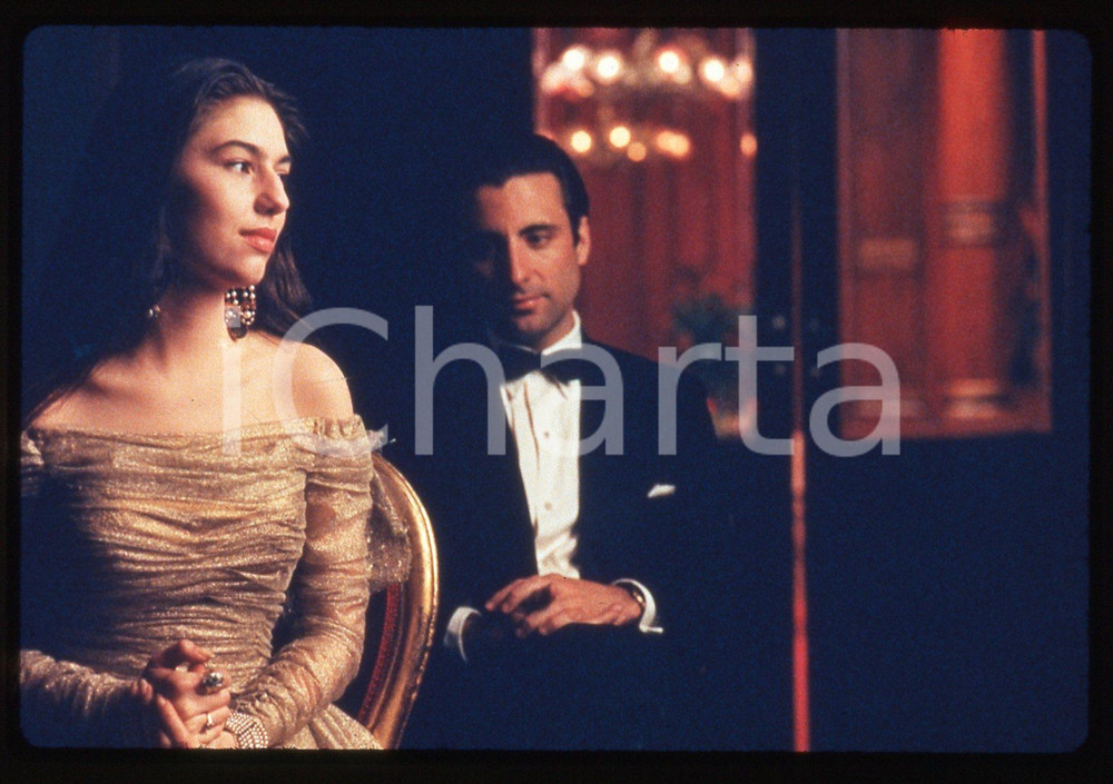 35mm vintage slide* 1990 THE GODFATHER: PART III Andy GARCIA e Sofia COPPOLA