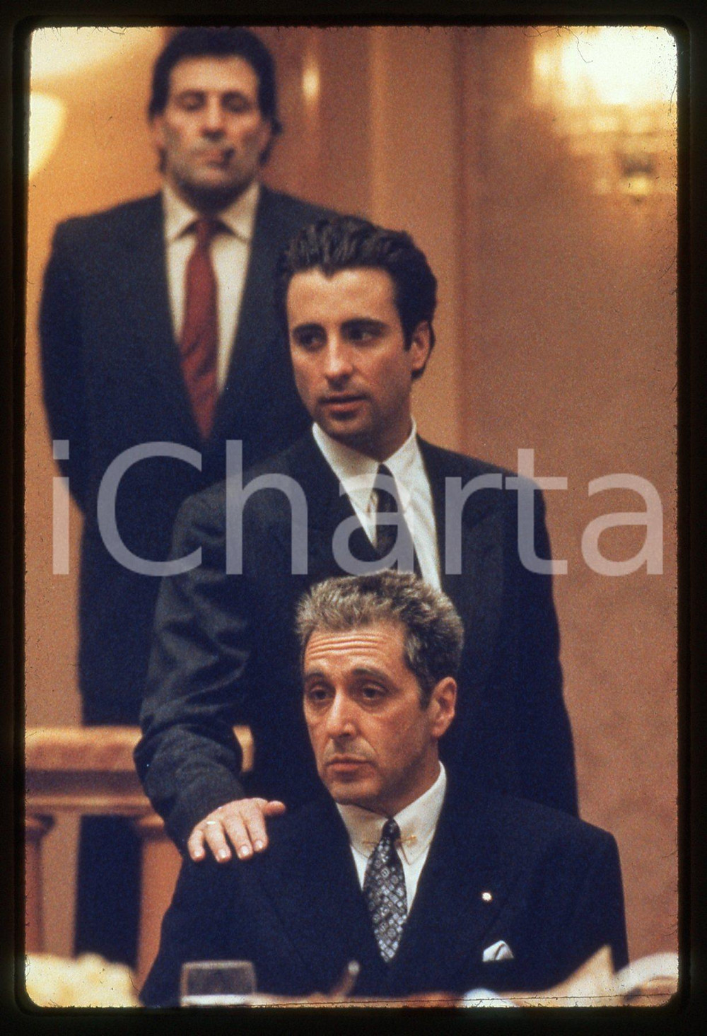 35mm vintage slide* 1990 THE GODFATHER: PART III Andy GARCIA Al PACINO nel film