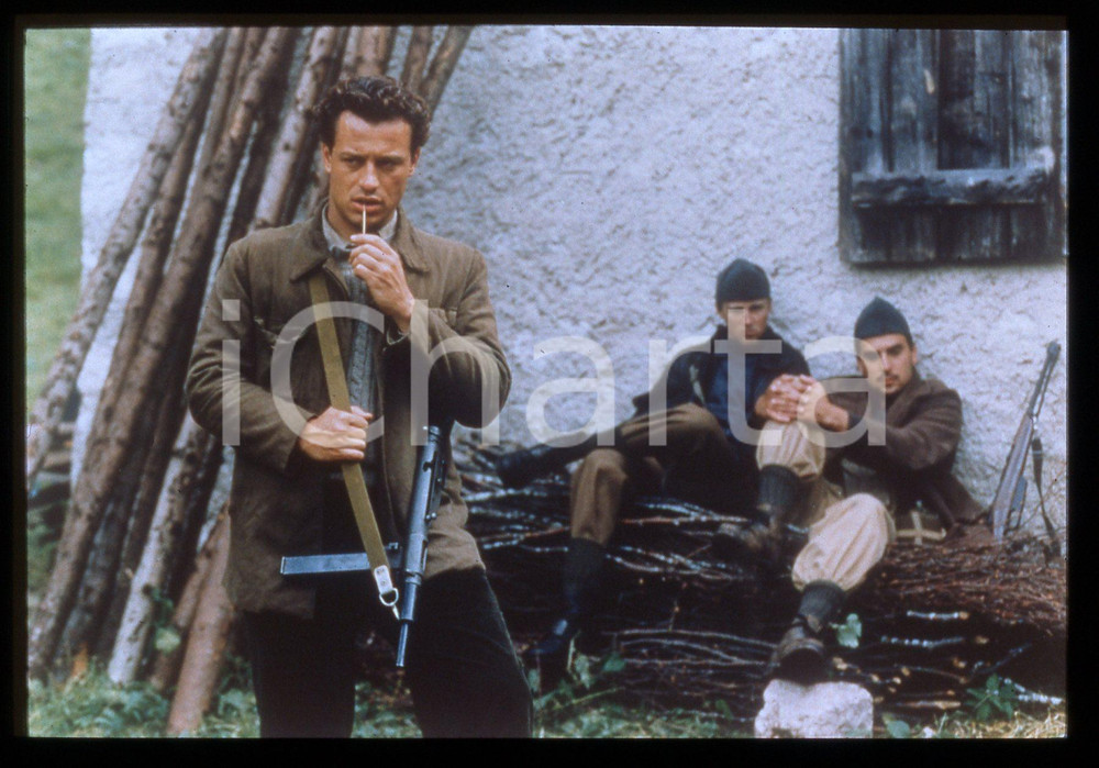 35mm vintage slide* 1998 I PICCOLI MAESTRI Stefano ACCORSI in una scena del film