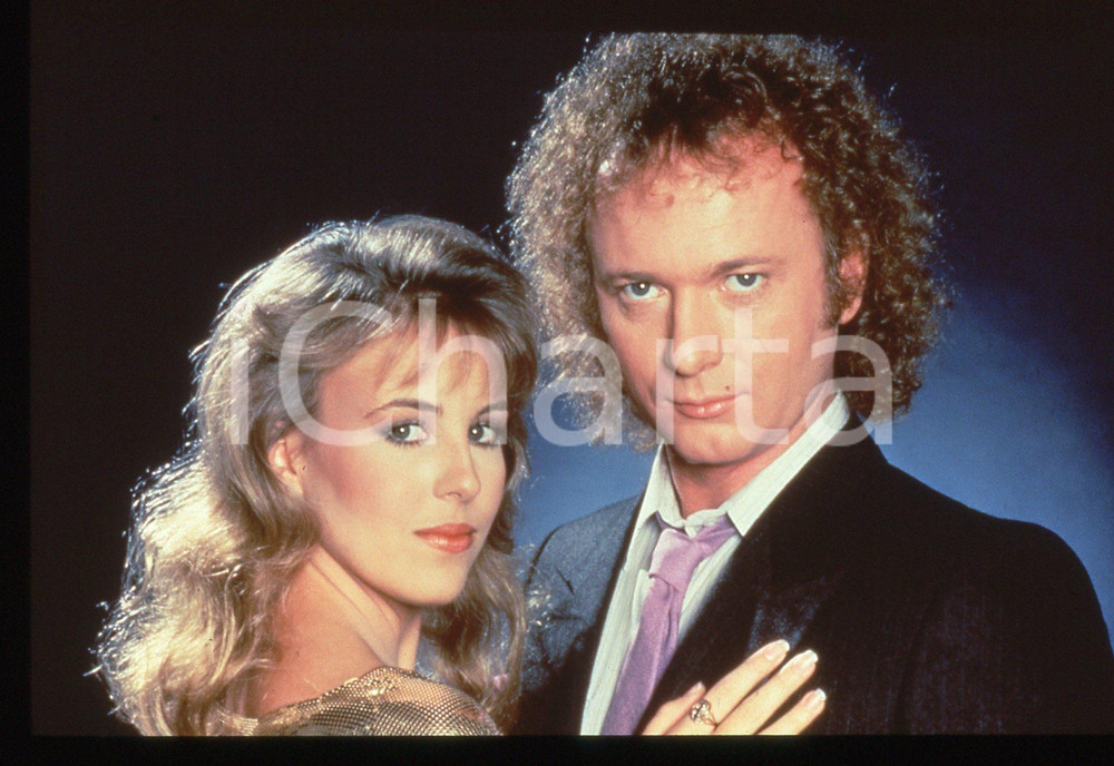Fotografia d epoca originale 35mm vintage slide 1978 GENERAL HOSPITAL Anthony GEARY e Genie FRANCIS Ritratto 1