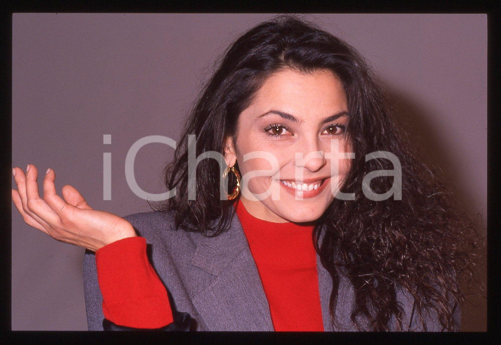 35mm vintage slide* 1989 ITALIA CINEMA Nina SOLDANO Ritratto dell'attrice (4)