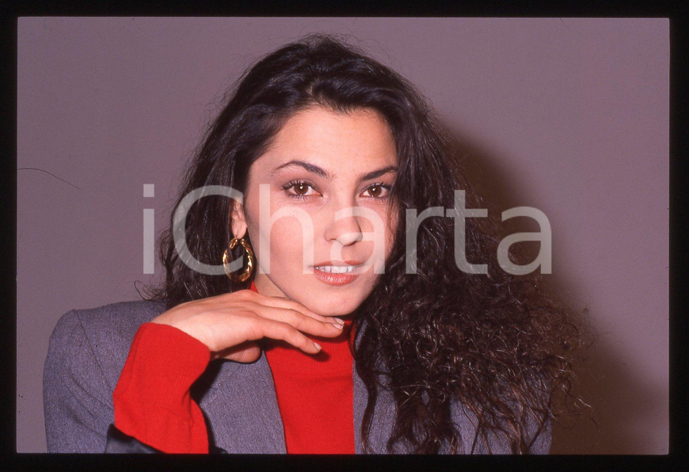 35mm vintage slide* 1989 ITALIA CINEMA Nina SOLDANO Ritratto dell'attrice (8)