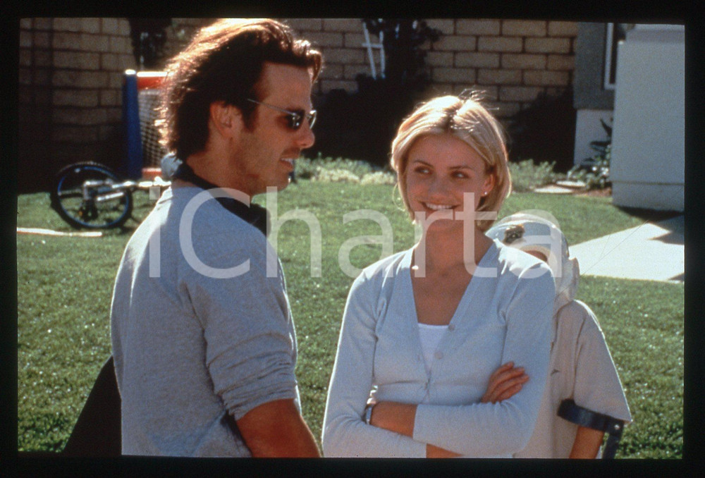 35mm vintage slide* 1998 VERY BAD THINGS Cameron DIAZ e Peter BERG in una scena