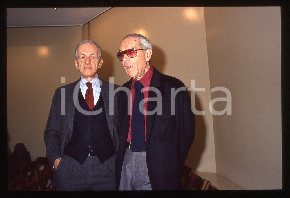 35mm vintage slide* 1990ca COSTUME Carlo FRUTTERO e Franco LUCENTINI Ritratto 
