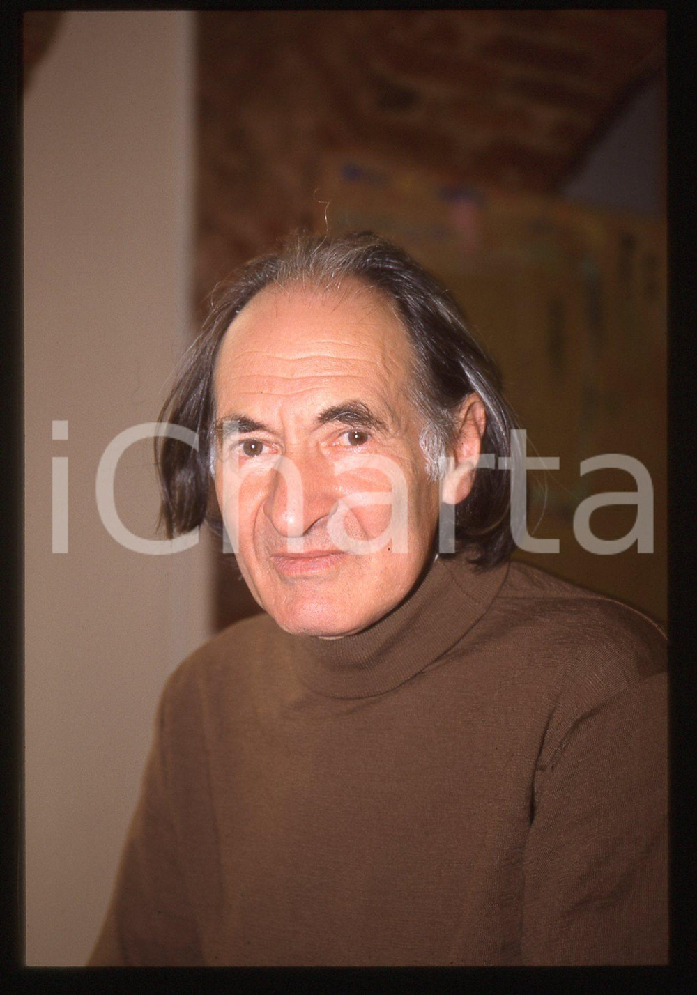 35mm vintage slide*1990ca ITALIA Arno STERN in un closlieu Ritratto educatore 14
