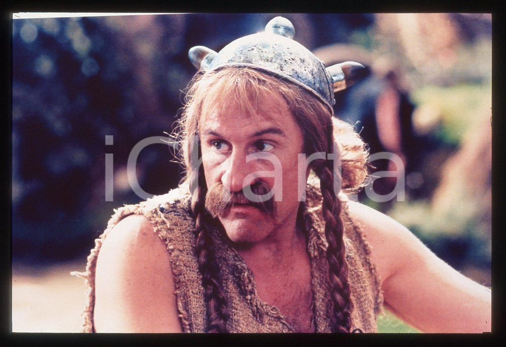 35mm vintage slide*1999 ASTÉRIX & OBÉLIX CONTRE CÉSAR Gérard DEPARDIEU nel film