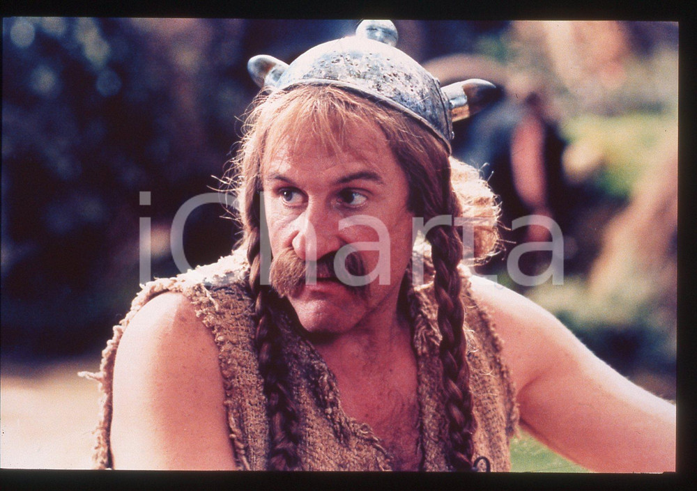 35mm vintage slide* 1999 ASTÉRIX & OBÉLIX CONTRE CÉSAR Gérard DEPARDIEU Scena 3