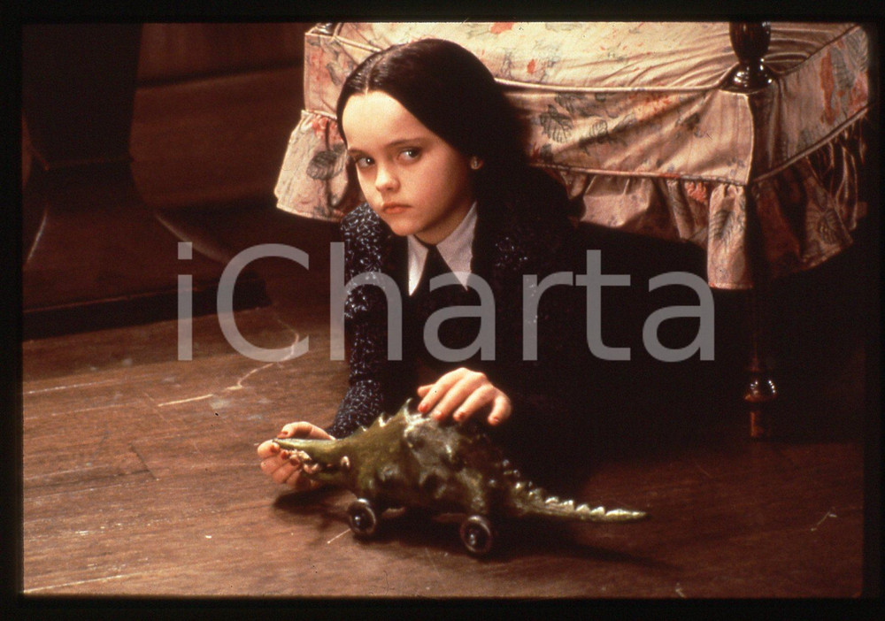 35mm vintage slide* 1991 THE ADDAMS FAMILY Christina RICCI Wednesday Addams