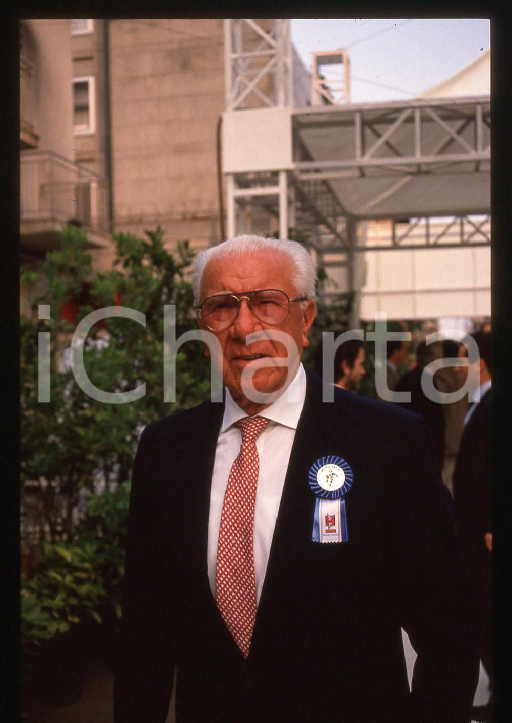 35mm vintage slide* 1990 CALCIO - ITALIA '90 Ferruccio VALCAREGGI Ritratto