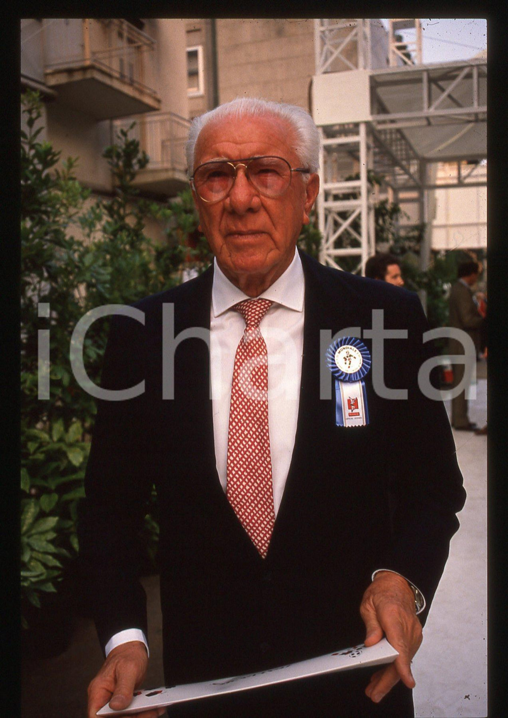 35mm vintage slide* 1990 CALCIO - ITALIA '90 Ferruccio VALCAREGGI Ritratto *3