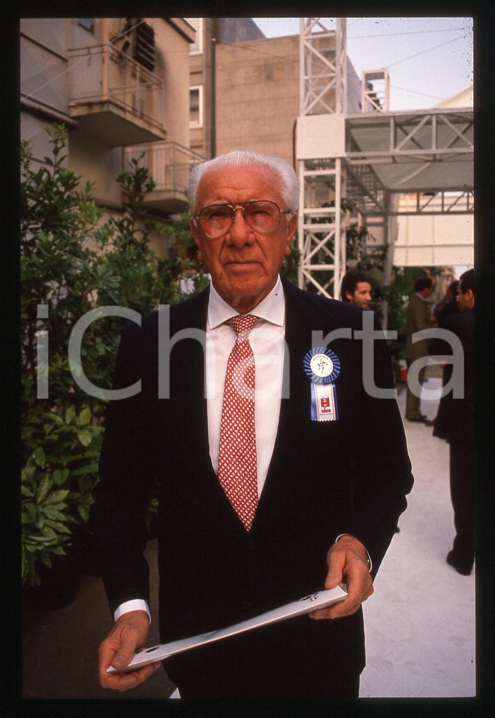 35mm vintage slide* 1990 CALCIO - ITALIA '90 Ferruccio VALCAREGGI Ritratto *4