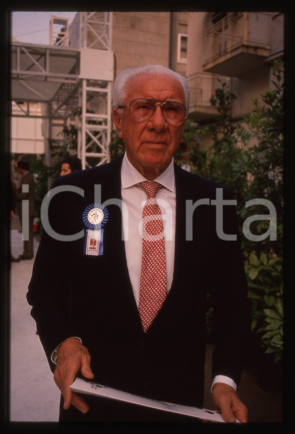 35mm vintage slide* 1990 CALCIO - ITALIA '90 Ferruccio VALCAREGGI Ritratto *5