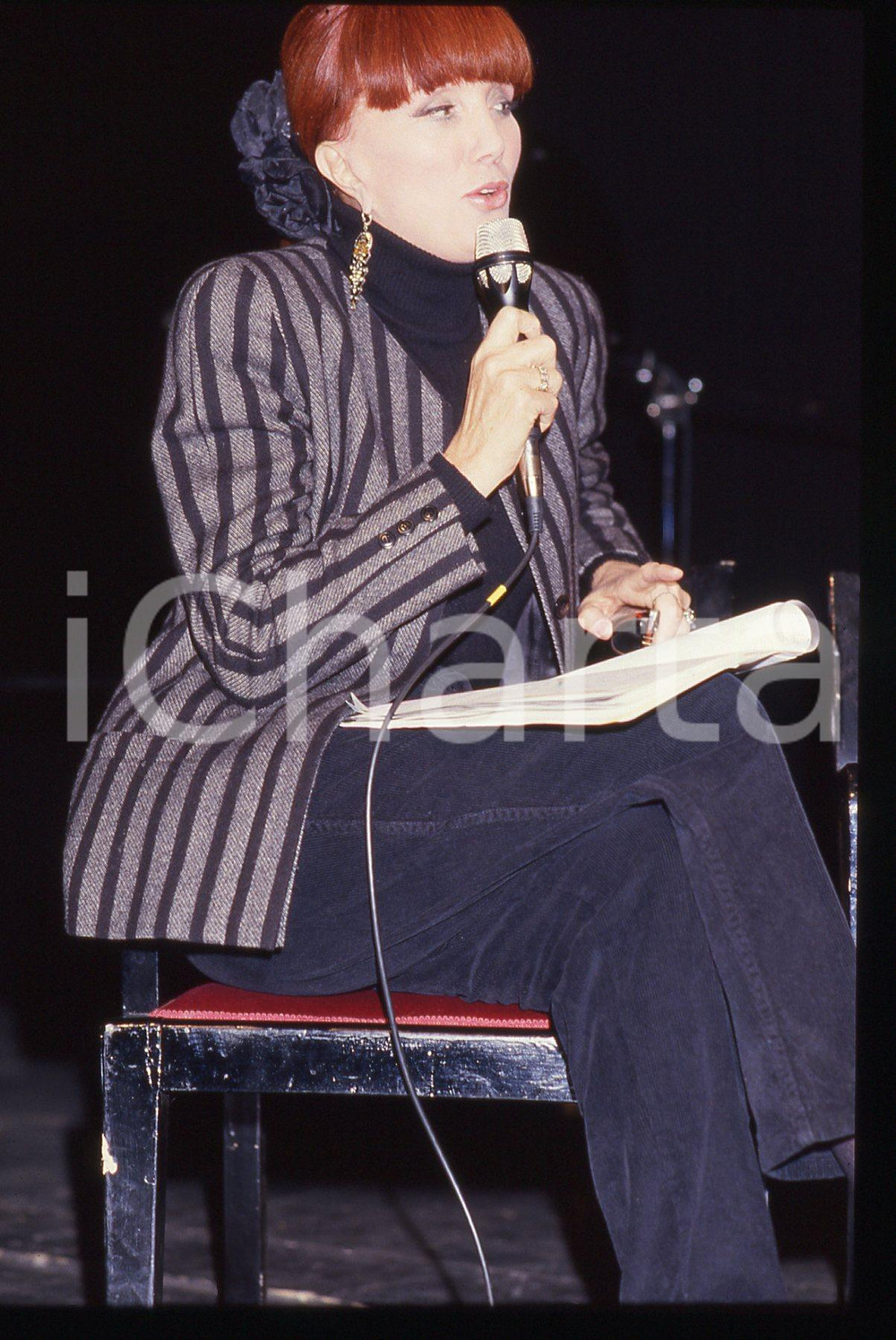 35mm vintage slide* 1990ca ITALIA CINEMA Edmonda ALDINI Ritratto dell'attrice