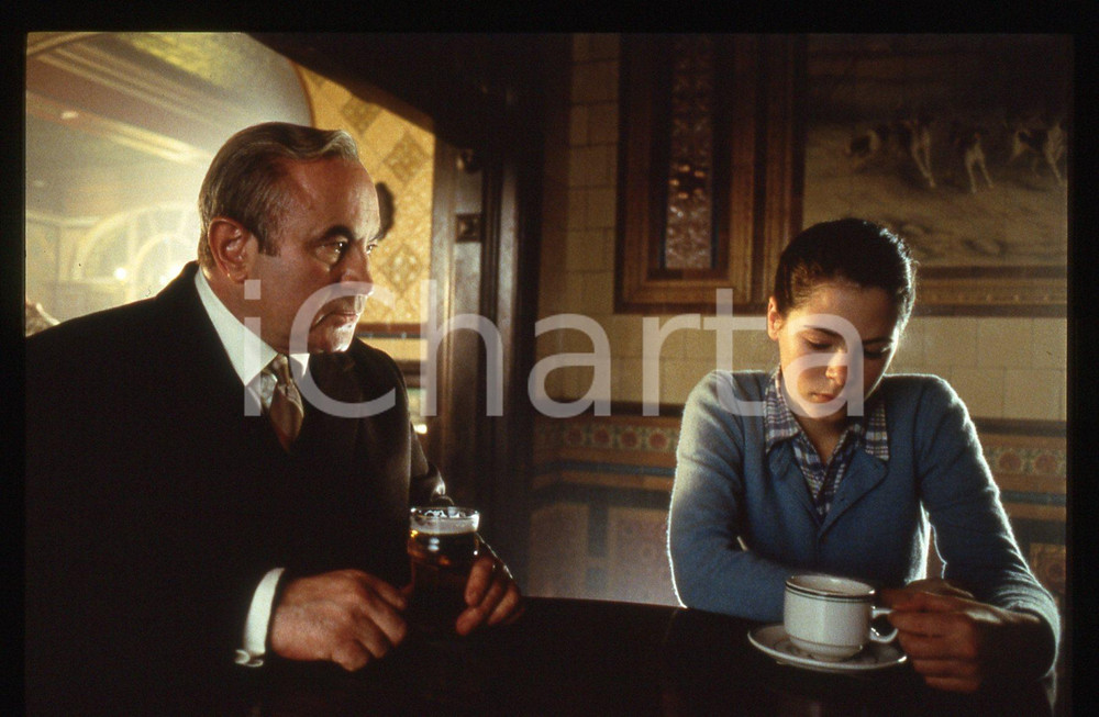 35mm vintage slide* 1999 FELICIA'S JOURNEY Bob HOSKINS e Elaine CASSIDY Scena *2