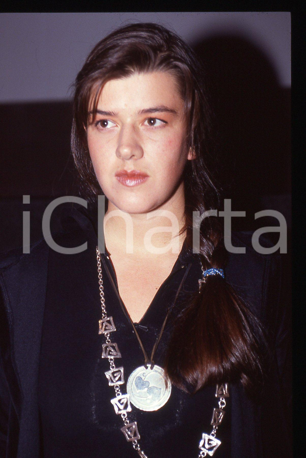 35mm vintage slide* 1990 FIRENZE Marianne GROVES al festival FRANCE CINEMA (5)
