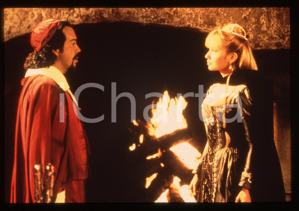 35mm vintage slide* 1993 THE THREE MUSKETEERS Tim CURRY e Rebecca DE MORNAY