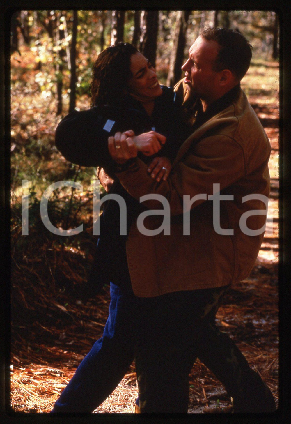 35mm vintage slide* 1997 PERFECT CRIME Mitzi KAPTURE nel film televisivo (3)