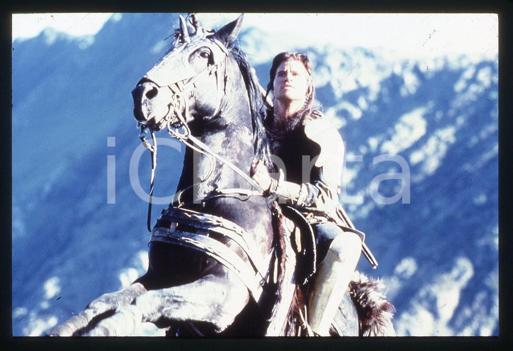 35mm vintage slide* 1988 WILLOW Val KILMER in una scena del film
