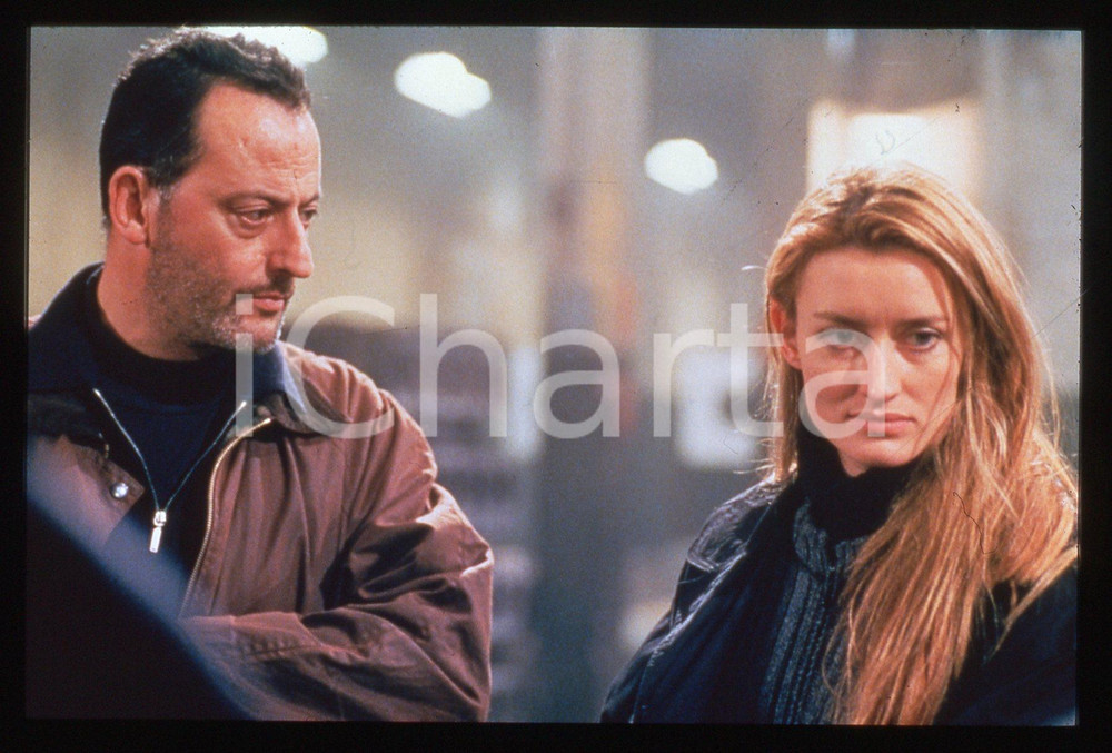 35mm vintage slide* 1998 RONIN Jean RENO e Natascha McELHONE in una scena 
