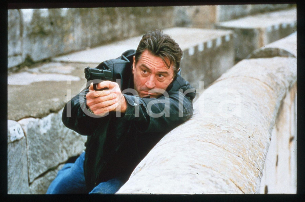 35mm vintage slide* 1998 RONIN Robert DE NIRO in una scena del film (3)