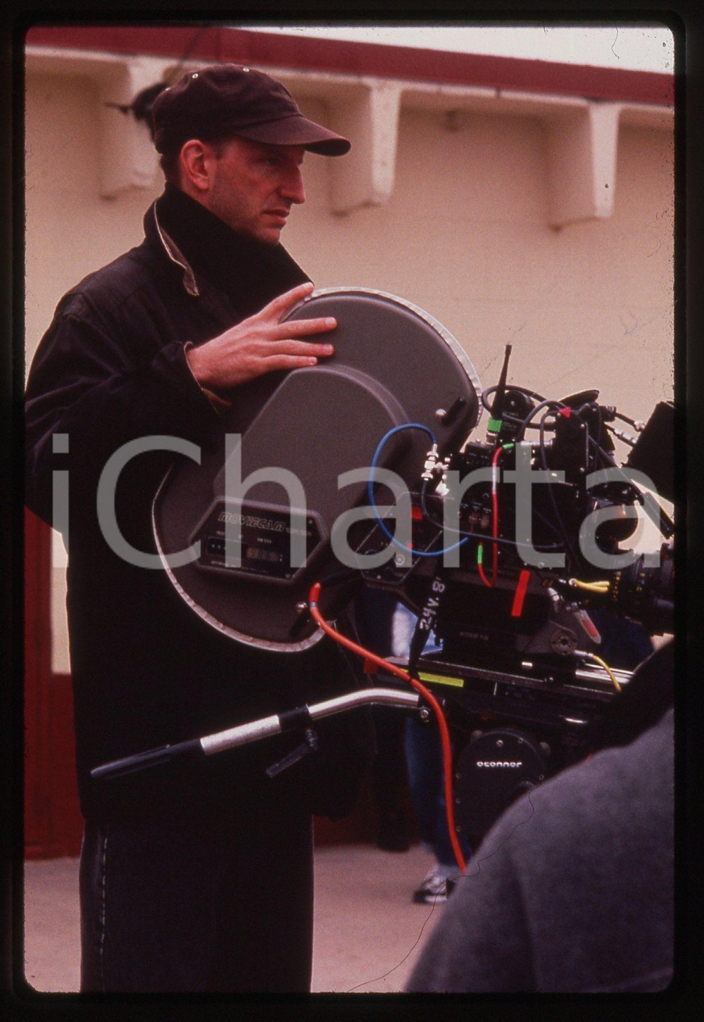 35mm vintage slide* 1998 OUT OF SIGHT Steven SODERBERGH sul set Ritratto regista