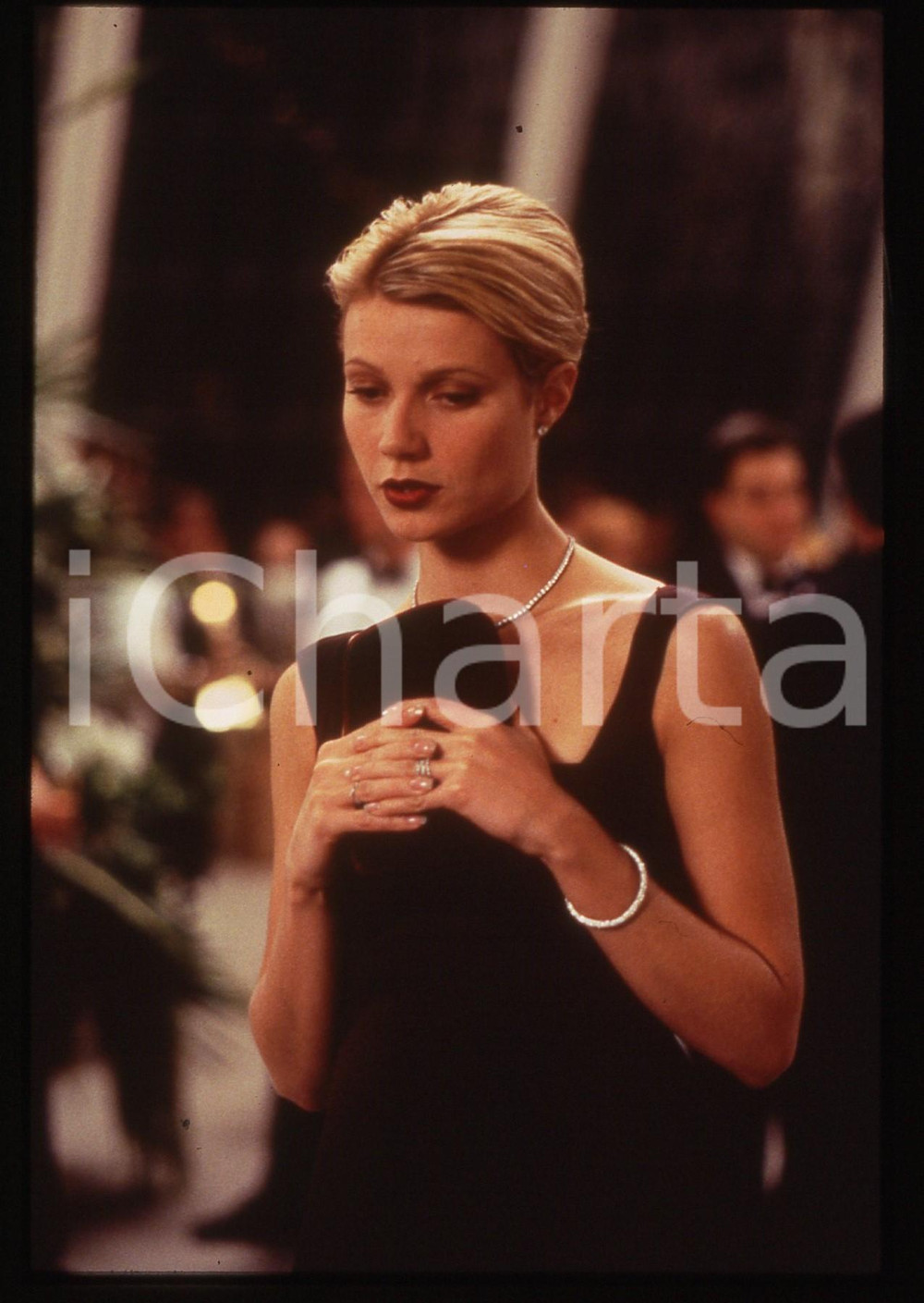 35mm vintage slide* 1998 A PERFECT MURDER Gwyneth PALTROW in una scena del film
