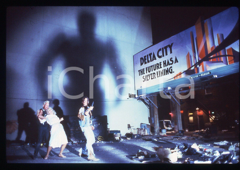 35mm vintage slide* 1987 ROBOCOP Regia Paul VERHOEVEN - Una scena del film (2)