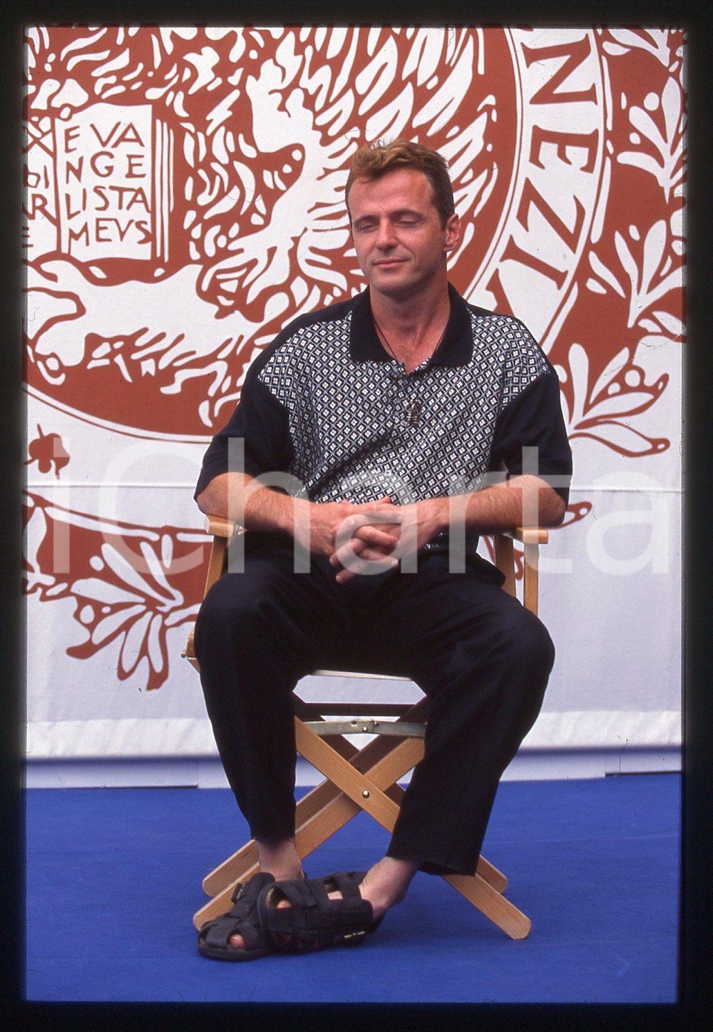 35mm vintage slide* 1996 Festival di VENEZIA Aidan QUINN Ritratto dell'attore 10