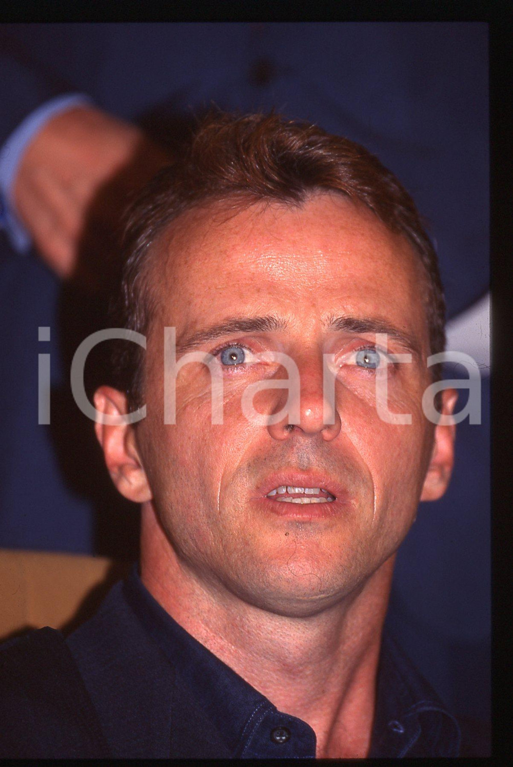 35mm vintage slide*1996 VENEZIA Aidan QUINN alla MOSTRA DEL CINEMA (1)