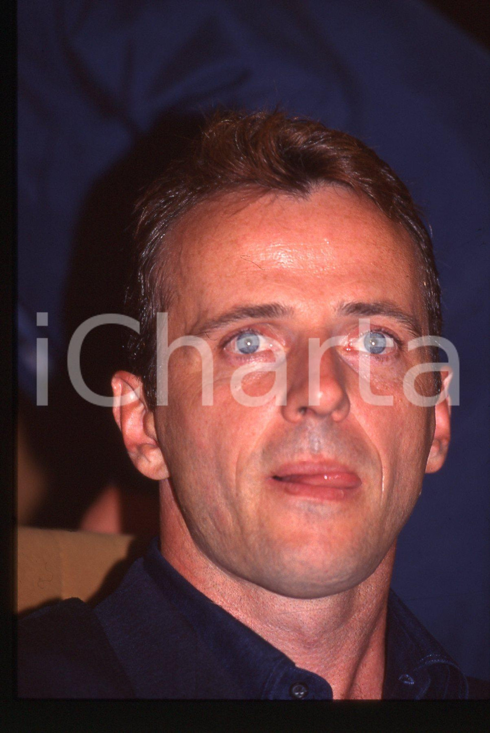 35mm vintage slide*1996 VENEZIA Aidan QUINN alla MOSTRA DEL CINEMA (3)