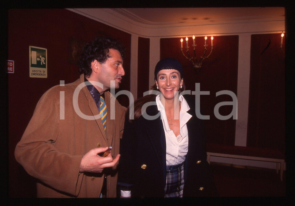 35mm vintage slide* 1995ca COSTUME ITALIA Andrea PINKETTS G. e Beatrice PALME